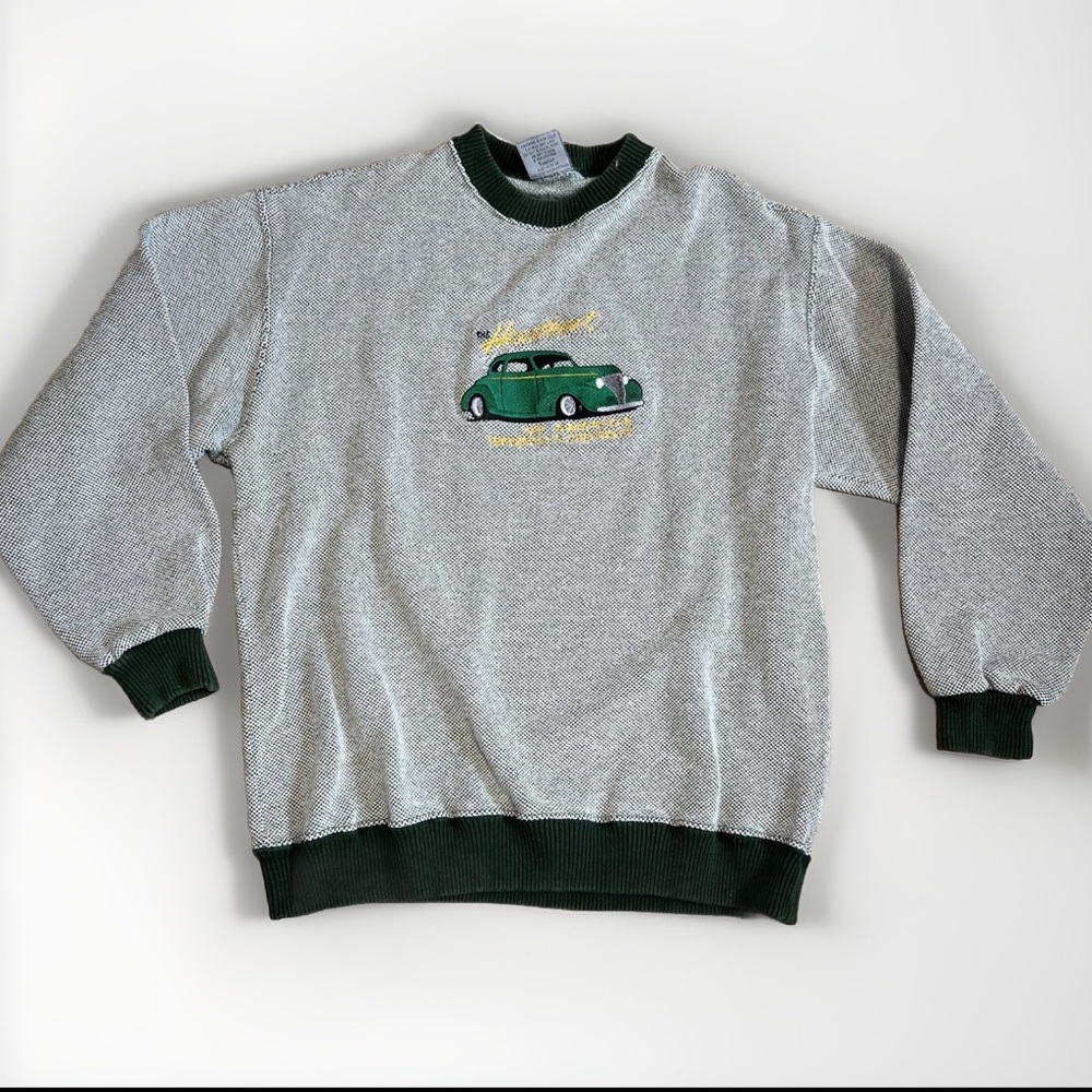 Vintage Timeout the Heartbeat of America Yesterday’s Chevrolet Truck Sweater